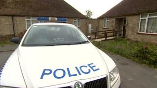 Police at Coronation Close