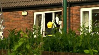 Crime scene Heywood