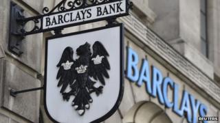 Barclays sign