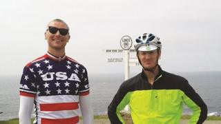 Toby Wallace (left) and Andrew McMenigall