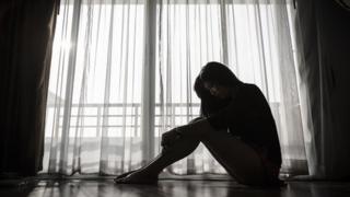 Contemplative girl