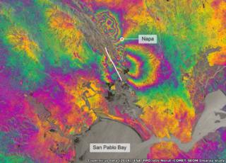 Napa interferogram