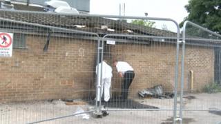 Ashbourne leisure centre fire