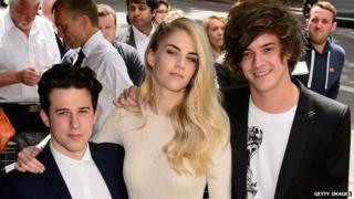 London Grammar are Dan Rothman, Hannah Reid and Dot Major