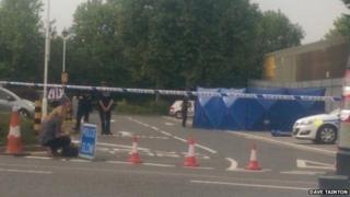 Cordon at Oxford retail park