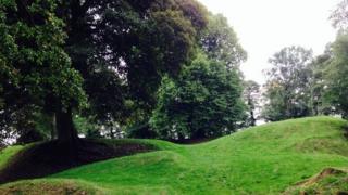 Tullyhogue Fort, County Tyrone, where the O'Neill clan crowned its chief, effectively establishing him as the King of Ulster