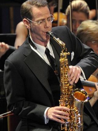 Saxophonist Timothy McAllister