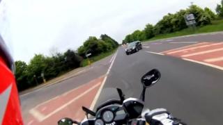 David Holmes bike before car crash