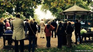 Meeting at Stafford's Victoria Park