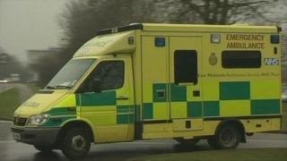 East Midlands Ambulance Service ambulance