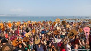 Guitars on the Beach