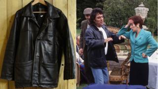 Lovejoy's leather jacket
