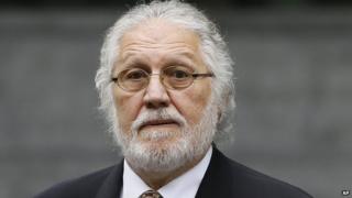 Dave Lee Travis arrives at Southwark Crown Court