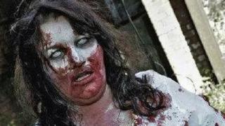 Tracy Morgan as a zombie