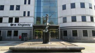 One Kingsway, home of the British Council offices in Cardiff