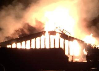 University of Nottingham fire