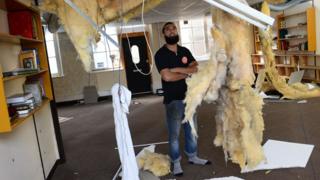 Khalid Farid says the damage is 'massive'