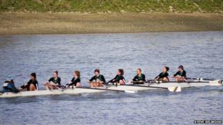 Leeds University Boat Club in March 2012