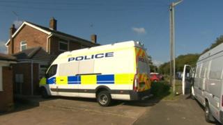 Munitions raid at house in Newport Pagnell