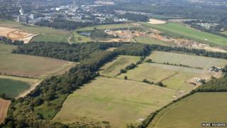 BT Adastral Park and solar farm