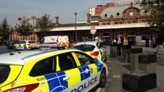 Slough train station