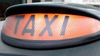Taxi sign