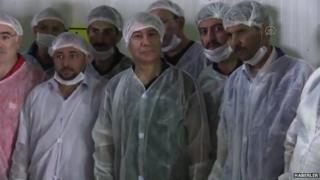 Eid sacrifice course in Izmir, Western Turkey