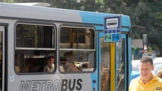Bus in Havana
