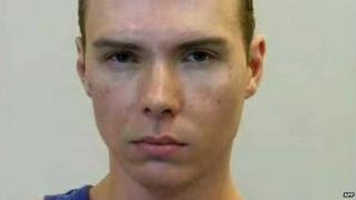 Luka Rocco Magnotta after his detention in Berlin 5 June 2012