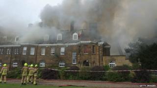Crathorne Hall fire