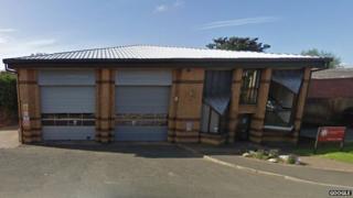 Tenbury Wells fire station