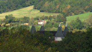 Oast houses