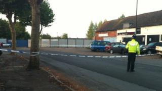 Foleshill scene of crime