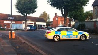 Foleshill scene of crime