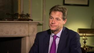 Deputy Prime Minister Nick Clegg