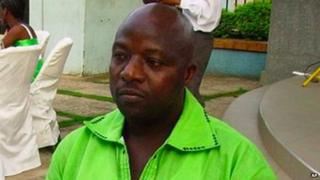Thomas Duncan, shown at a 2011 wedding in Ghana