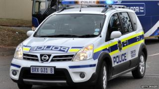 South African police car