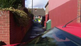 Scene of manslaughter