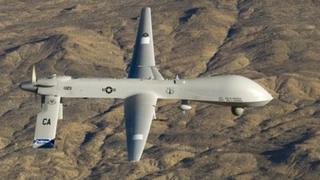 A US Air Force MQ-1 Predator unmanned aircraft (file photo)