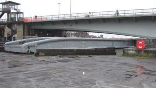 Brunel's other bridge in Bristol's Cumberland Basin