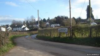 Llanddewi Rhydderch: an unlikely home for a diplomatic base