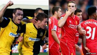 Southport FC and Liverpool FC