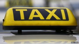 Taxi sign