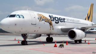 Tiger Airways plane
