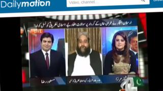 A television news discussion