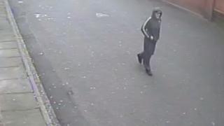 CCTV image of man who police believe may be able to help them with their inquiries into a serious assault in Glasgow