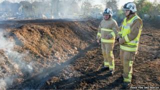 Mountnessing fire