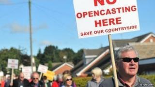 Hilltop Action Group protest