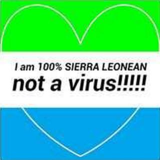 An image suggesting calling people not to stigmatise those from countries facing an Ebola outbreak