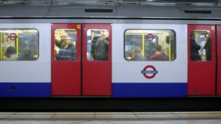 London Underground Tube Train